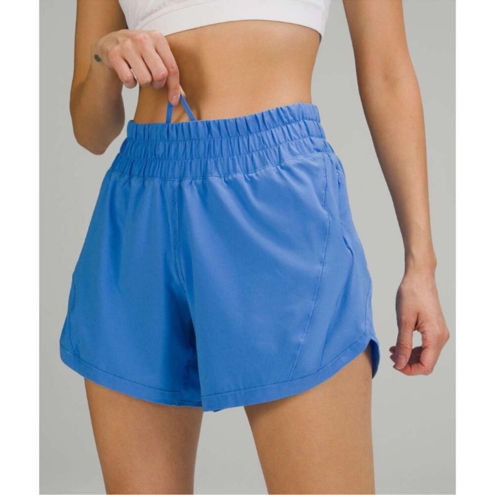 lululemon athletica Women's Athletic Running Shorts in Blue